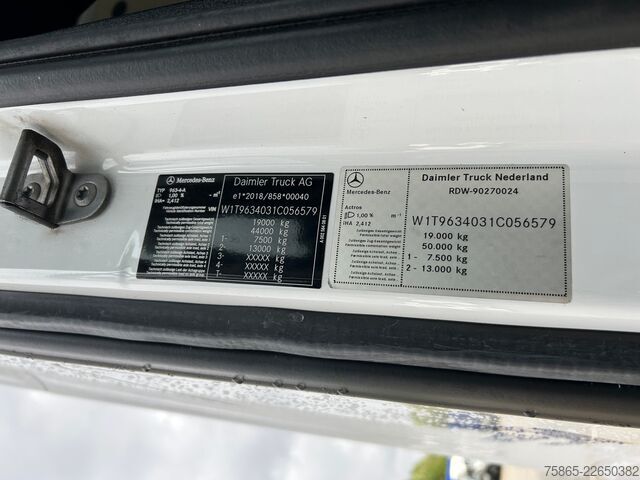 Standard-SZM Mercedes-Benz Actros L 1842 Gigaspace / 233 dkm / Tacho V2 / ...