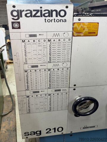 페이싱 선반 GRAZIANO SAG 210