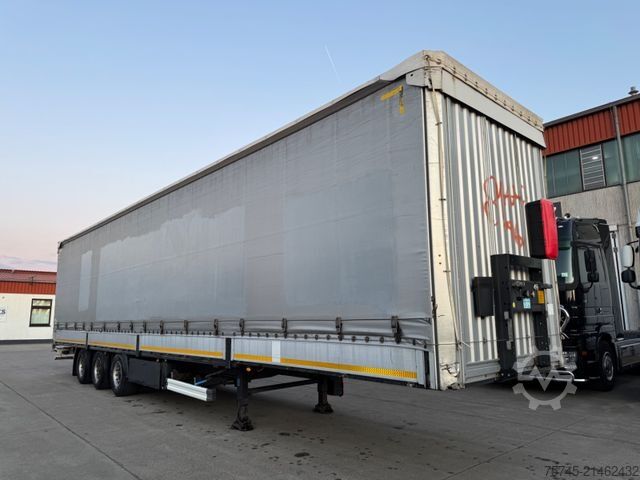 تریلر نیمه باز با چادر برزنتی Tirsan TIRSAN *  * BORDWÄNDE * HUBDACH *