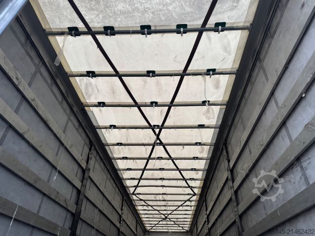 تریلر نیمه باز با چادر برزنتی Tirsan TIRSAN *  * BORDWÄNDE * HUBDACH *