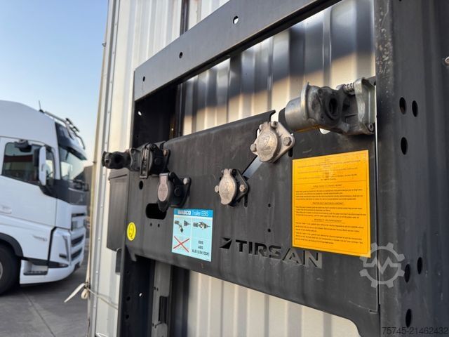 تریلر نیمه باز با چادر برزنتی Tirsan TIRSAN *  * BORDWÄNDE * HUBDACH *