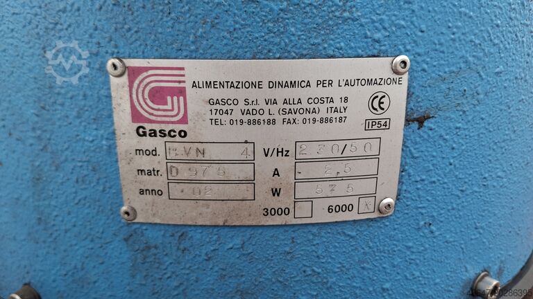 Vibrasjonsmater, sirkulær mater Gasco BVN 4