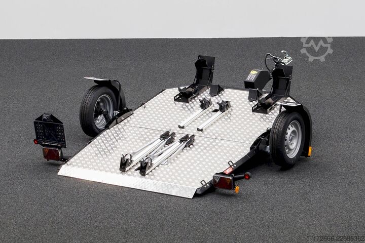 Lorries MT-2 | FAHRRADTÄGER 240X174CM 750KG 2ER MOTORRADANHÄNGER