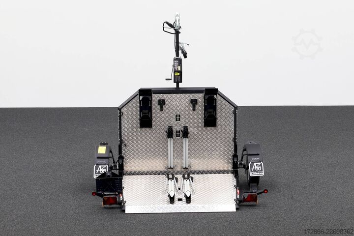  Lorries MT-2 | FAHRRADTÄGER 240X174CM 750KG 2ER MOTORRADANHÄNGER
