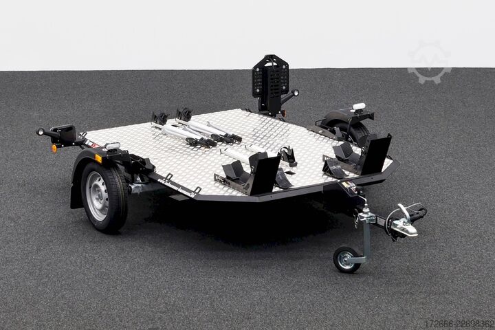  Lorries MT-2 | FAHRRADTÄGER 240X174CM 750KG 2ER MOTORRADANHÄNGER
