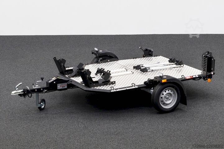  Lorries MT-2 | FAHRRADTÄGER 240X174CM 750KG 2ER MOTORRADANHÄNGER
