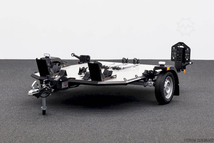  Lorries MT-2 | FAHRRADTÄGER 240X174CM 750KG 2ER MOTORRADANHÄNGER