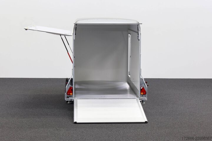 Kofferanhänger Debon CHEVAL LIBERTE DEBON C400 WABENKERN ROADSTER SCHWARZ +SEITENKLAPPE LINKS +SEITENTÜR