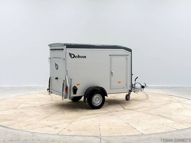 Kofferanhänger Debon CHEVAL LIBERTE DEBON C255 V2 ALU 1300 KG | IRON GREY +SEITENTÜR