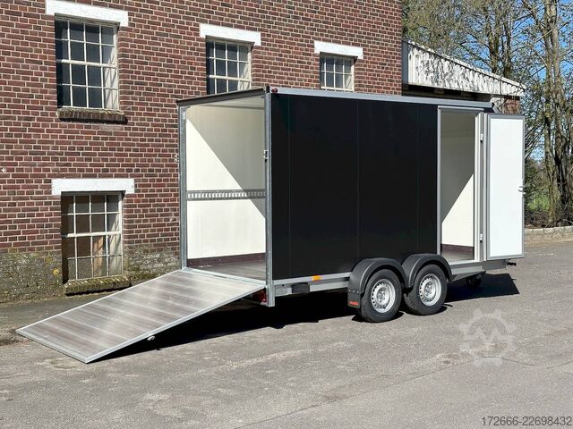  Vezeko TK C 27.40 | BLACK | RAMPE | SEITENTÜR 405X184X205CM 2700KG AERO KOFFERANHÄNGER