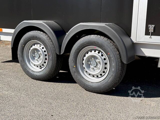  Vezeko TK C 27.40 | BLACK | RAMPE | SEITENTÜR 405X184X205CM 2700KG AERO KOFFERANHÄNGER