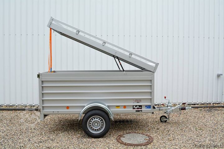  Koch-Anhänger 4.13 | ALUBODEN 250X125X95CM 1300KG | TÜR | 3XBWE | DECKELANHÄNGER