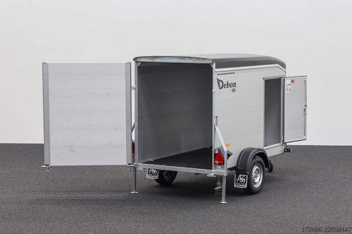 Kofferanhänger Debon CHEVAL LIBERTE DEBON C255 V2 ALU 750 KG | SCHWARZ +SEITENTÜR