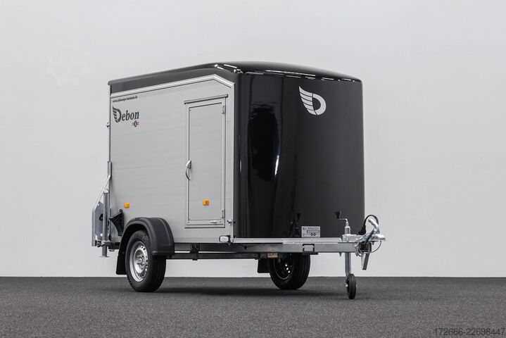 Kofferanhänger Debon CHEVAL LIBERTE DEBON C255 V2 ALU 750 KG | SCHWARZ +SEITENTÜR