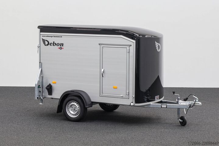 Kofferanhänger Debon CHEVAL LIBERTE DEBON C255 V2 ALU 750 KG | SCHWARZ +SEITENTÜR