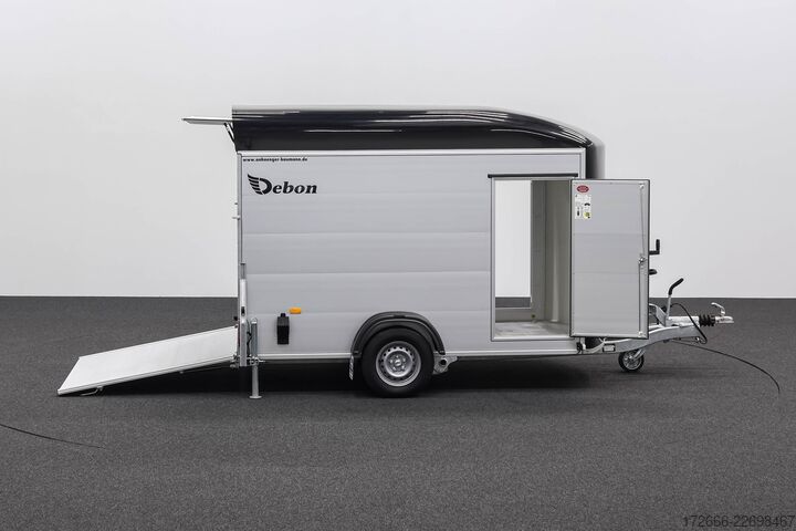 Kofferanhänger Debon CHEVAL LIBERTE DEBON C400 ALU ROADSTER SCHWARZ +2X SEITENTÜR
