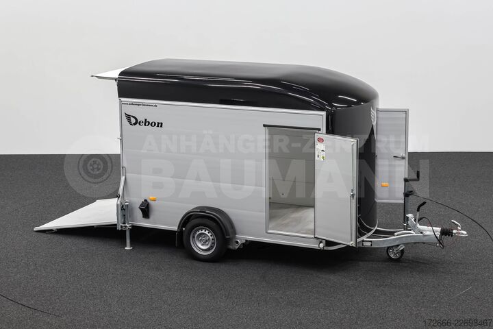 Kofferanhänger Debon CHEVAL LIBERTE DEBON C400 ALU ROADSTER SCHWARZ +2X SEITENTÜR