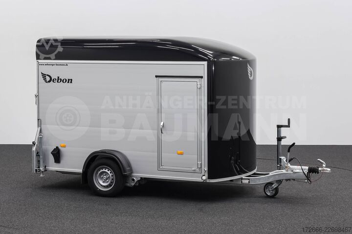 Kofferanhänger Debon CHEVAL LIBERTE DEBON C400 ALU ROADSTER SCHWARZ +2X SEITENTÜR