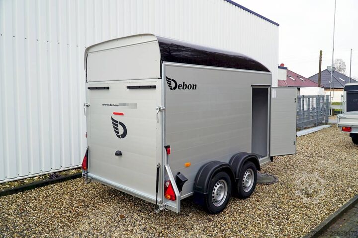 Kofferanhänger Debon CHEVAL LIBERTE DEBON C500 ALU ROADSTER SCHWARZ +SEITENTÜR