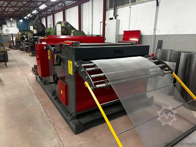 Linha de produção de malha metálica expandida TOK MAKINA METAL TGM