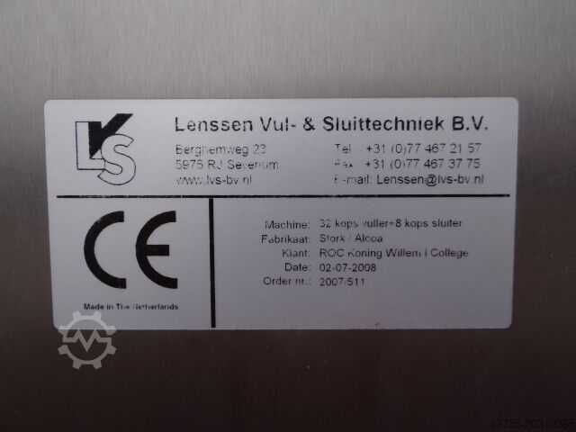 Beverage Machine Stork / Alcoa 32/8 LV/SC