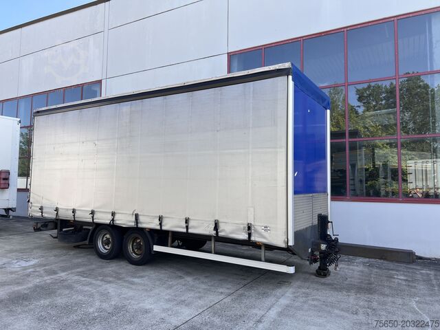 Rimorchio aperto con telone Tang, Karl ZCS 105  Tandem- Planenanhänger
