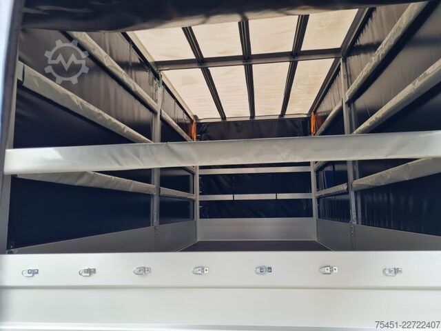 Фургон с брезентова завеса Renault Master Pritsche Schiebe Plane Schlafkabine