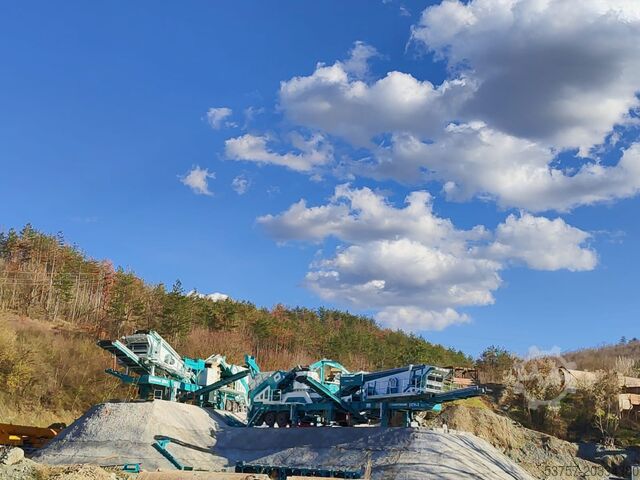 Equipo de trituración/planta de trituración móvil Constmach Mobile Crushing Plant Mobile Crushing Plant 250-300 tph