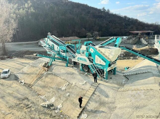 Equipo de trituración/planta de trituración móvil Constmach Mobile Crushing Plant Mobile Crushing Plant 250-300 tph