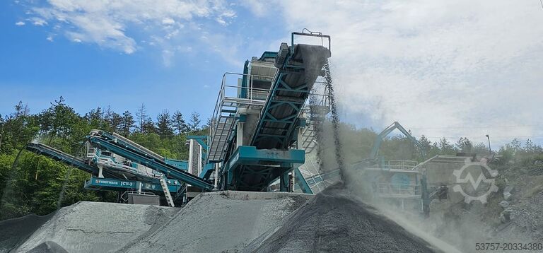 Equipo de trituración/planta de trituración móvil Constmach Mobile Crushing Plant Mobile Crushing Plant 250-300 tph