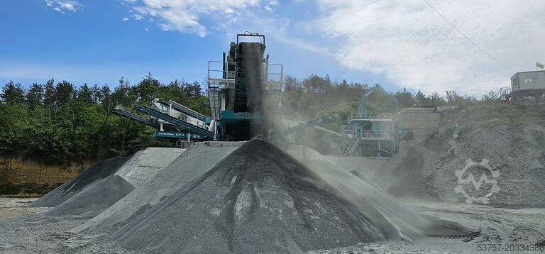Equipo de trituración/planta de trituración móvil Constmach Mobile Crushing Plant Mobile Crushing Plant 250-300 tph