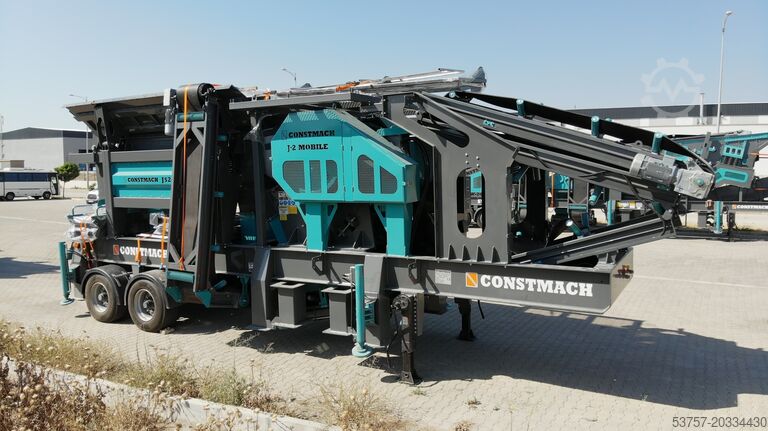 معدات التكسير / مصنع الكسارة المتنقلة Constach Mobil Crusher Plant JS-1 Mobile Crushing Plant