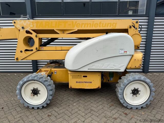 व्यक्त दूरबीन कार्य मंच Niftylift HR21 HYBRID 4X4 hoogwerker Knikarmhoogwerker