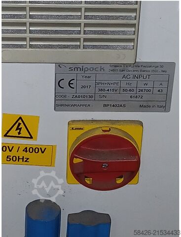 Krimpapparatuur Smipack BP1402AS