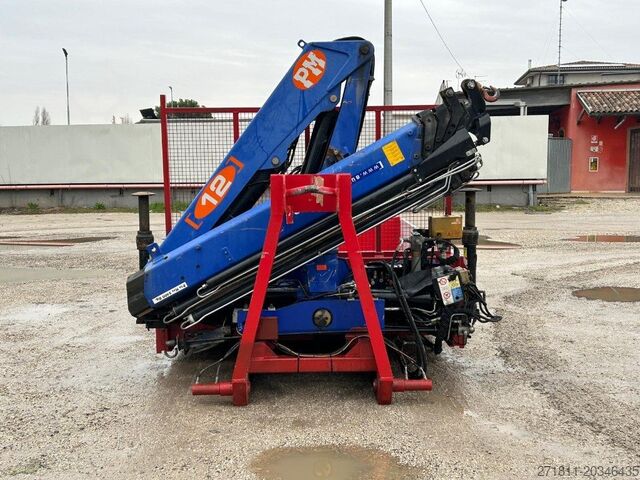 Hákový kontejner CONTAINER SCARRABILE NUOVO A PIANALE CON GRU