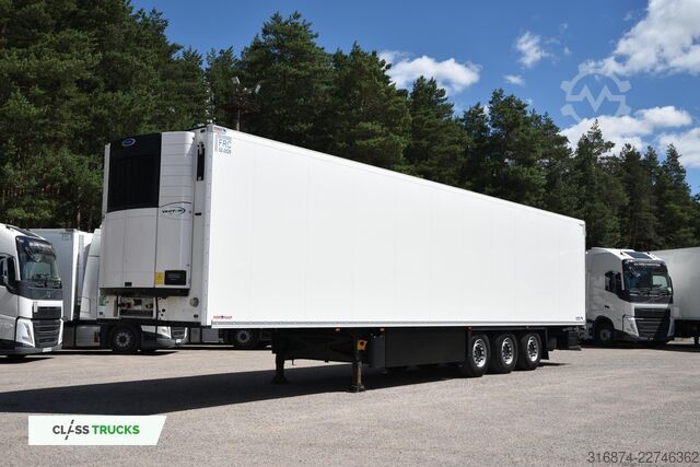 Külmikpoolhaagis SCHMITZ CARGOBULL Double Deck FP 60 Carrier Vector 1550 Lifting Axle