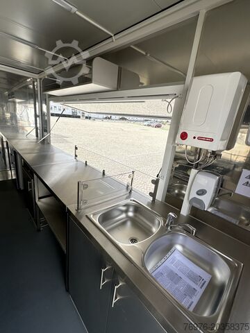 شاحنة طعام، عربة طعام، شاحنة طعام Peugeot Boxer, Food Truck, Imbisswagen REDUZIERT