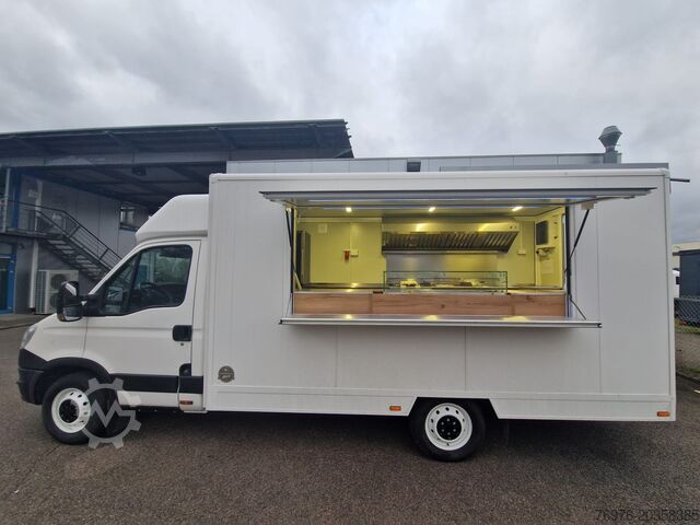 شاحنة مبيعات، شاحنة طعام، شاحنة وجبات خفيفة Iveco Food Truck, Imbisswagen, Küche ist Neu