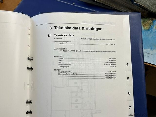 1998 Tetra Pak TR/8 SLIM HH aseptisk fyldemaskine Tetra Pak TR/8 SLIM HH