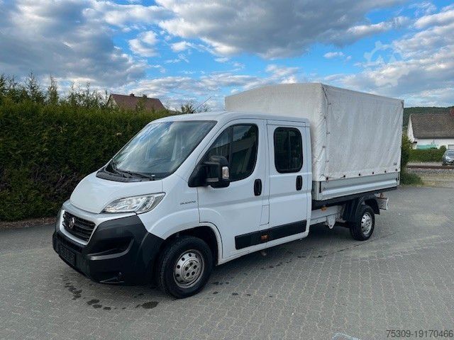 Dodávka s plachtovou bočnicou FIAT Ducato Pritsche / Doppelkabine 35 130 L4 Pritsc