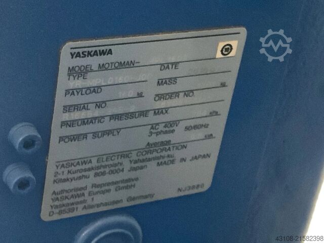 工业机器人 Yaskawa MPL 160B