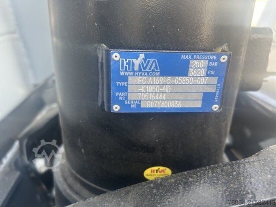 自卸半挂车 SCHWARZMüLLER STAHLRUNDMULDE 25 M³, LIFTACHSE, ROLLPLANE, HYDR. KLAPPE SOFORT VERFüGBAR