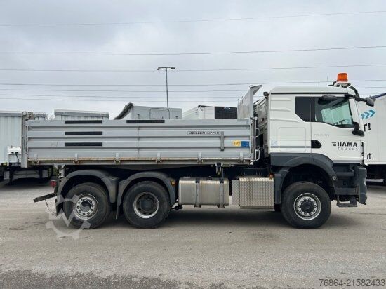 三向自卸卡车 MAN TGS 28.470 6X4X4, MEILLER,  WINTERDIENSTAUSRüSTUNG, ACHSLIFT, LENKACHSE