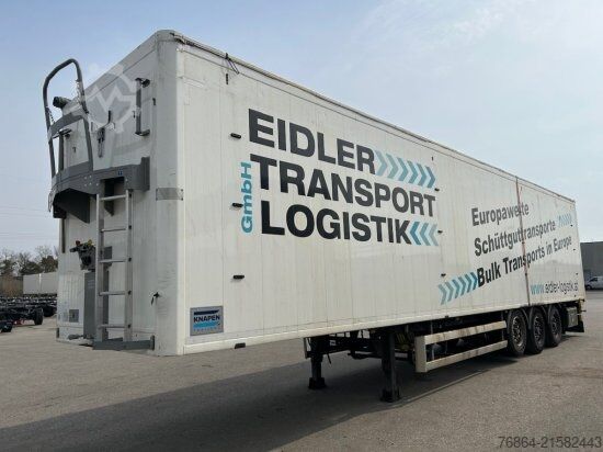 行走地板半挂车 KNAPEN K100/KT01, 10 MM, LIFTACHSE, ROLLPLANE, FUNK