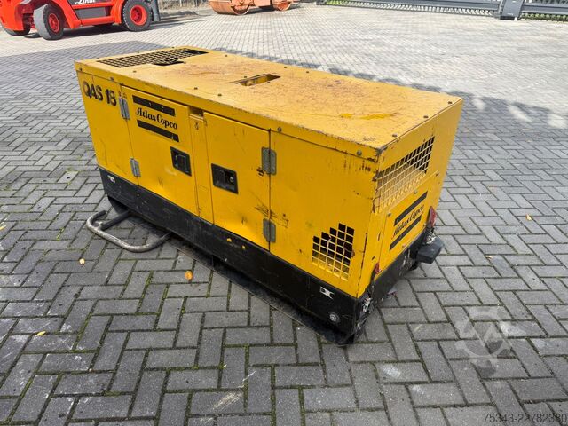 Agregat Atlas Copco 2X QAS 18 | 400 V connection | 230 V connection