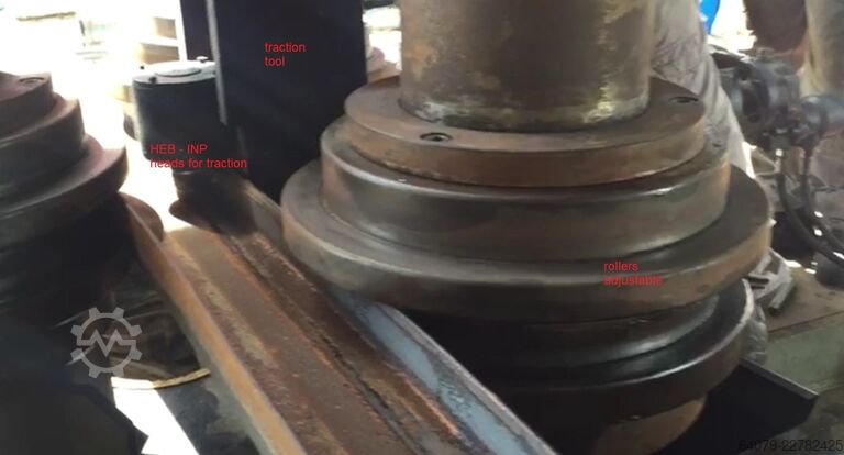 Ring- & Profilbiegemaschine MG AR200 HEB IPE SECTION ROLL
