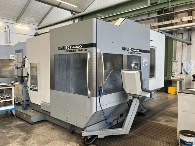 Centro de mecanizado universal DMG MORI DMU 80 P duoBlock