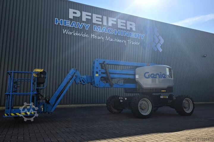 Mafsallı teleskopik çalışma platformu Genie Z45/25 XC Diesel, 4x4 Drive, 16m Working Height, 7