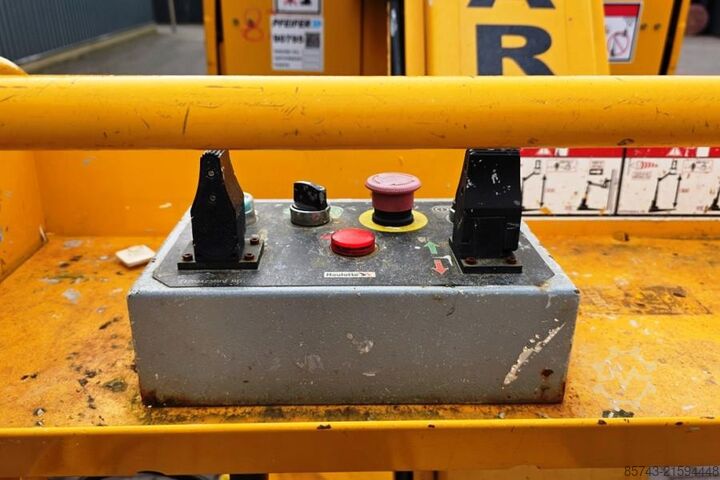 Mafsallı teleskopik çalışma platformu Haulotte STAR 10 Electric, 10m Working Height, 3m Reach, 20