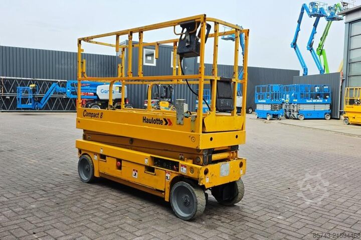 Makaslı kaldırma Haulotte Compact 8 Electric, 8.2m Working Height, 350kg Cap